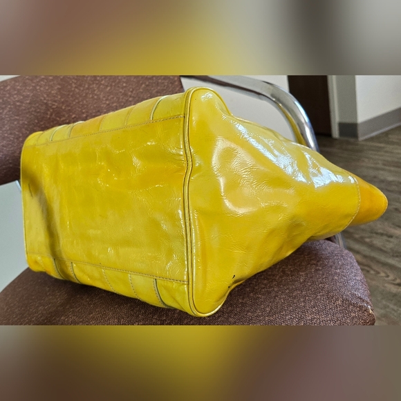 MCM Patent Leather Shoppers Tote - Picture 5 of 14